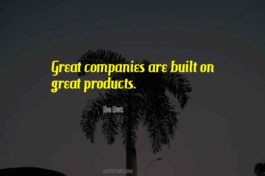 Quotes About Great Companies #1260536