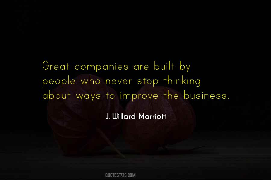 Quotes About Great Companies #1524540