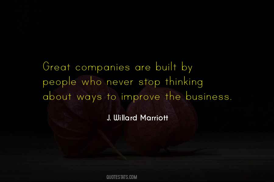 Quotes About Great Companies #1524540