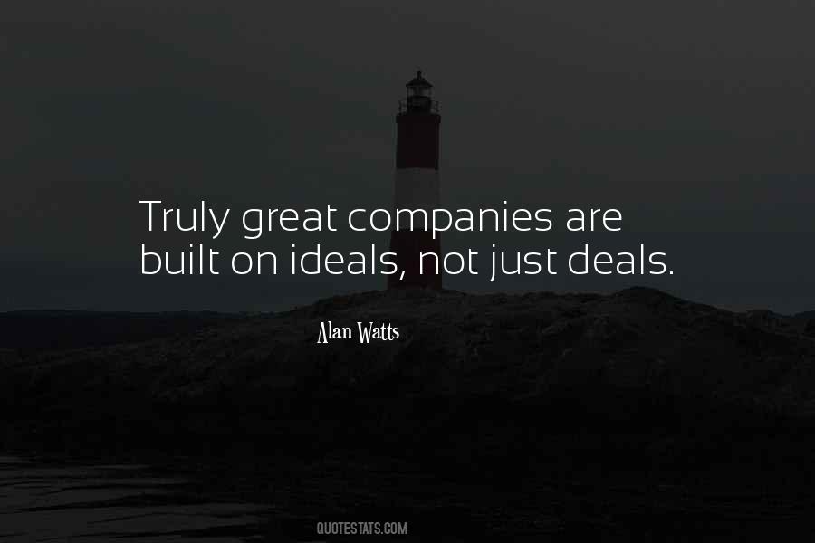 Quotes About Great Companies #1868659