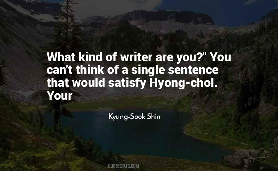 Quotes About Shin #934307