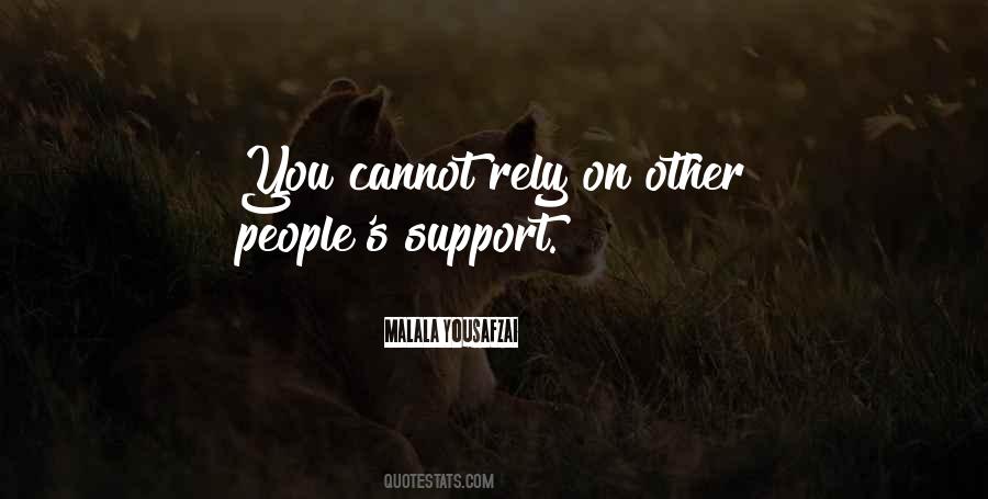 Quotes About Support #1875303