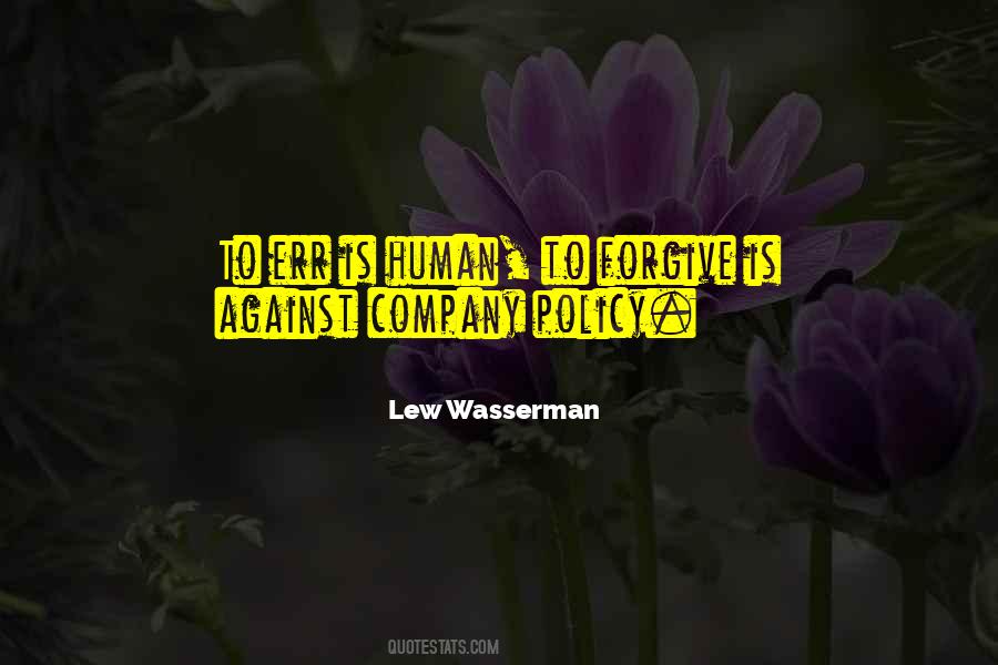 Quotes About Company Policy #613515