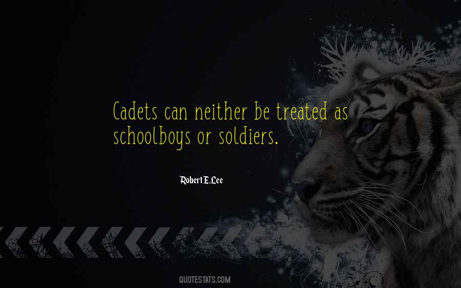 Quotes About Cadets #1276967