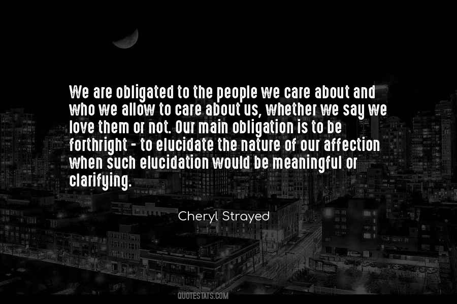 People We Care About Quotes #1322675
