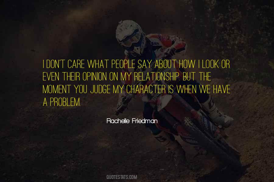 People We Care About Quotes #543604