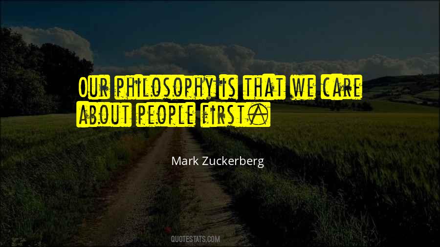 People We Care About Quotes #897600