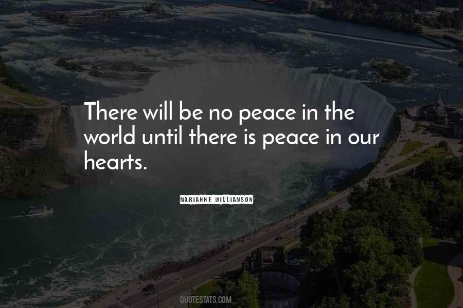 Quotes About No Peace #1044674