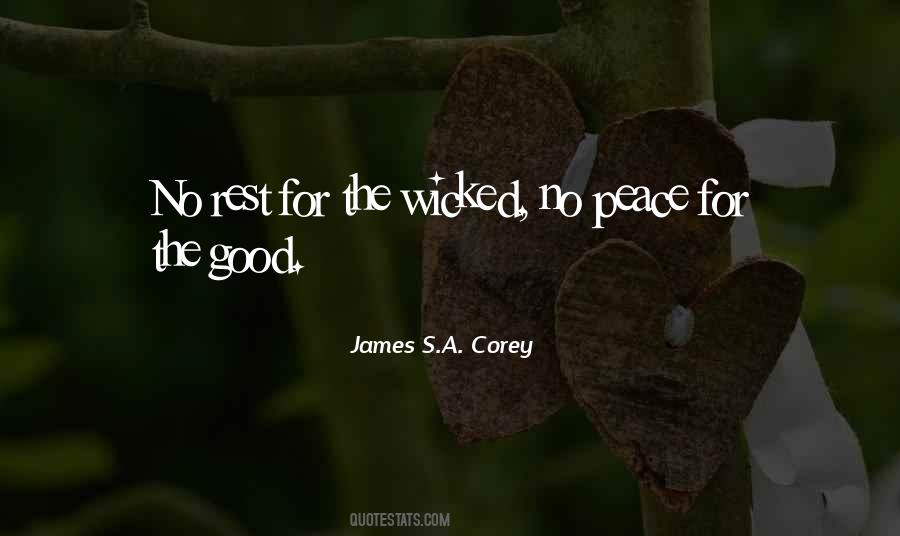 Quotes About No Peace #11062