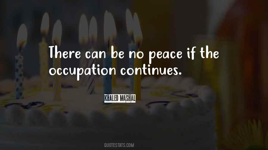 Quotes About No Peace #1279180