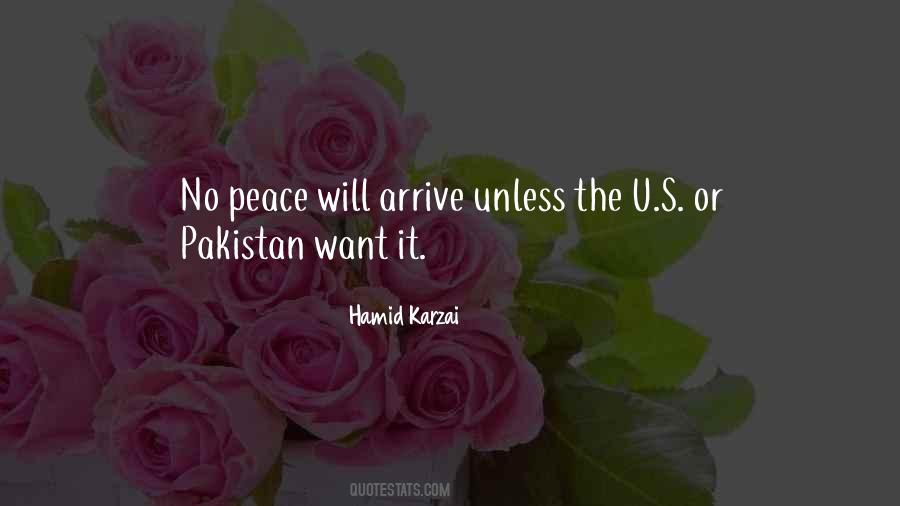 Quotes About No Peace #1430384