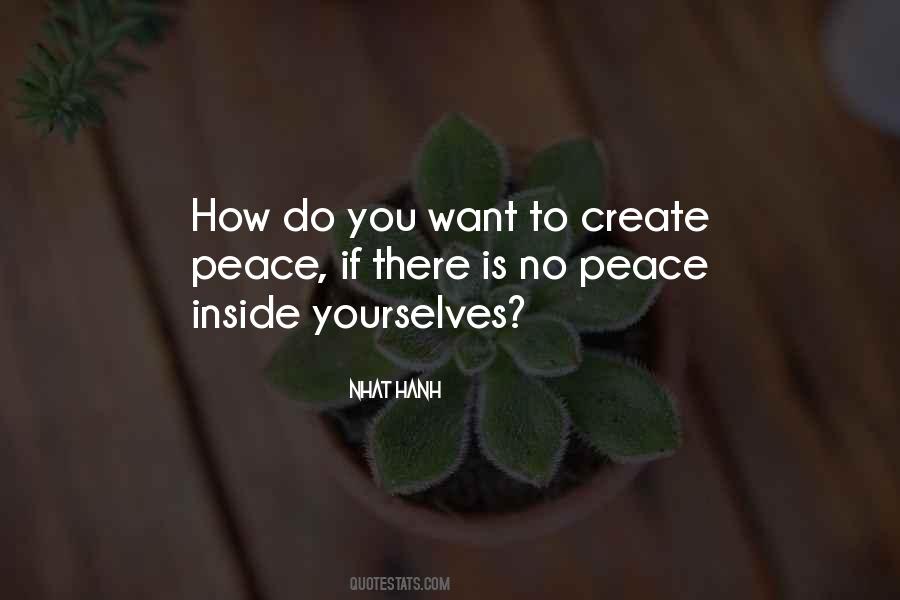 Quotes About No Peace #920104