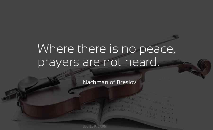 Quotes About No Peace #963264