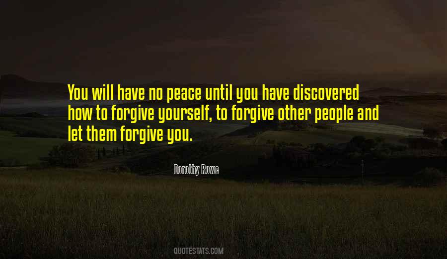 Quotes About No Peace #969897