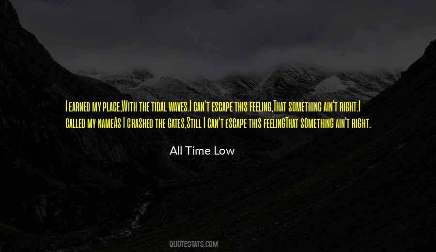 Quotes About Feeling Low #1073576