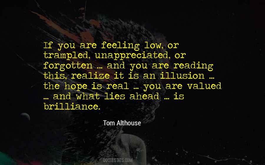Quotes About Feeling Low #1547216