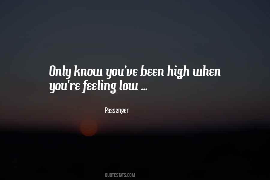 Quotes About Feeling Low #440953