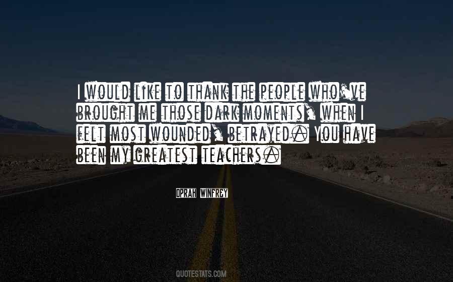 Wounded People Quotes #1065349