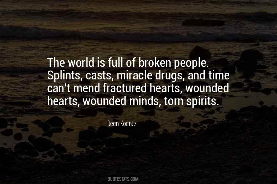 Wounded People Quotes #1293387