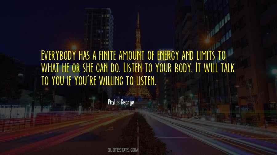 Quotes About Finite #1033425