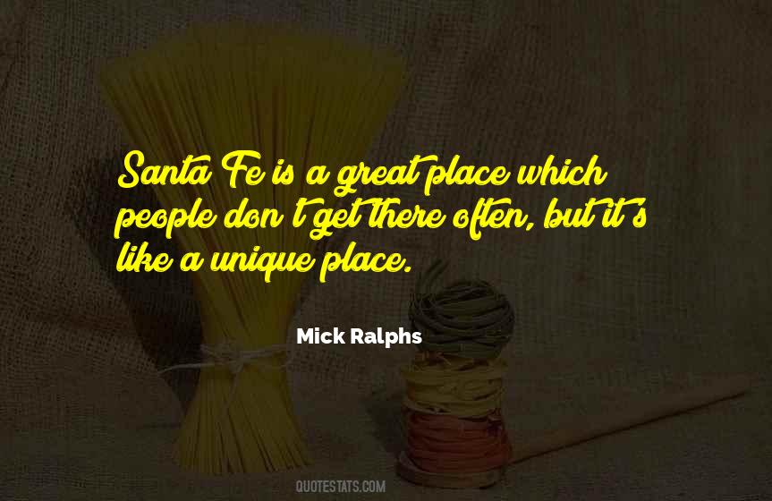 Quotes About Santa Fe #151744