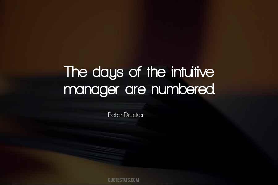Quotes About Numbered Days #1253793