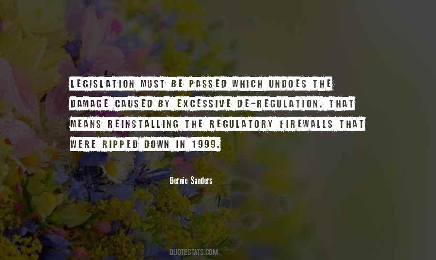 Quotes About Over Regulation #89141