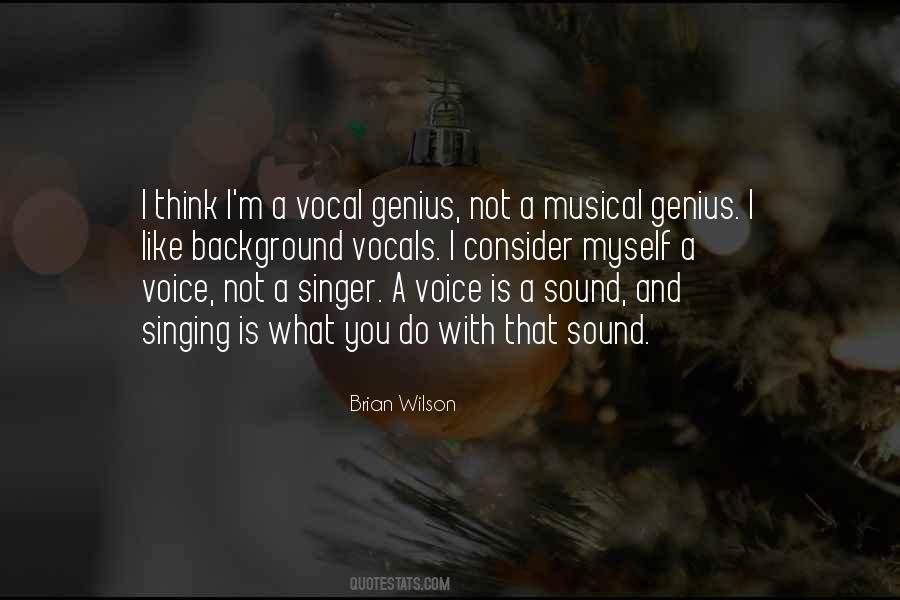 Quotes About Musical Genius #1247128