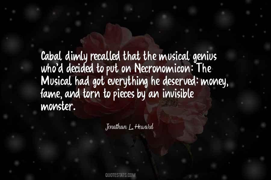 Quotes About Musical Genius #1344402