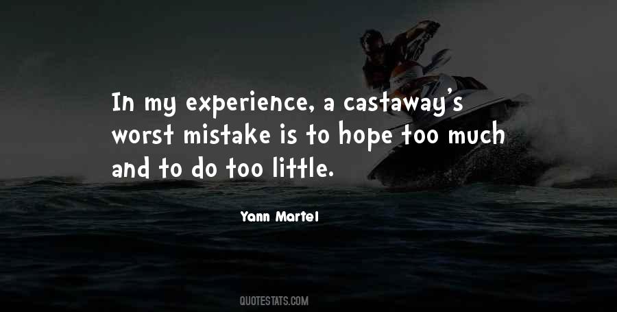 Quotes About Castaway #903312