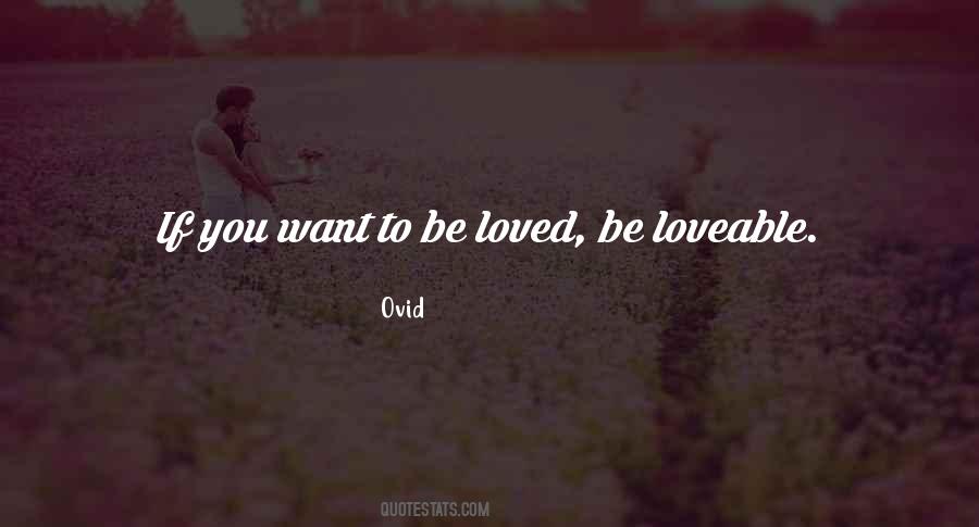 Quotes About Want To Be Loved #784482