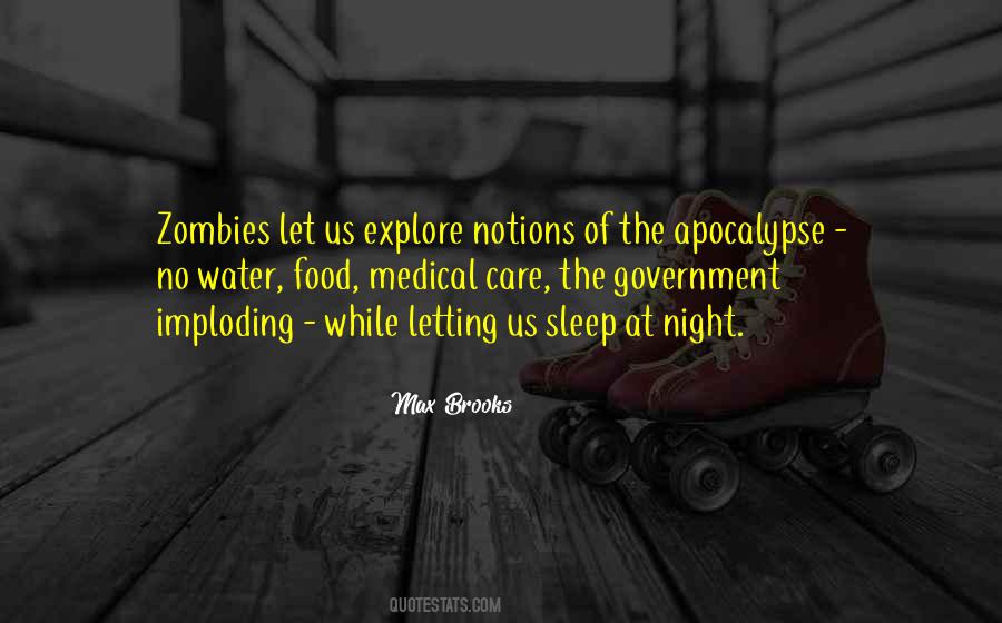 Quotes About Zombies Apocalypse #749238