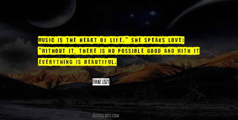Love Speaks Quotes #1129074