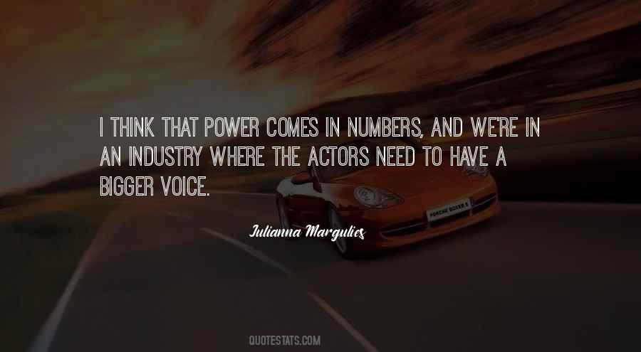 Quotes About Power In Numbers #491674