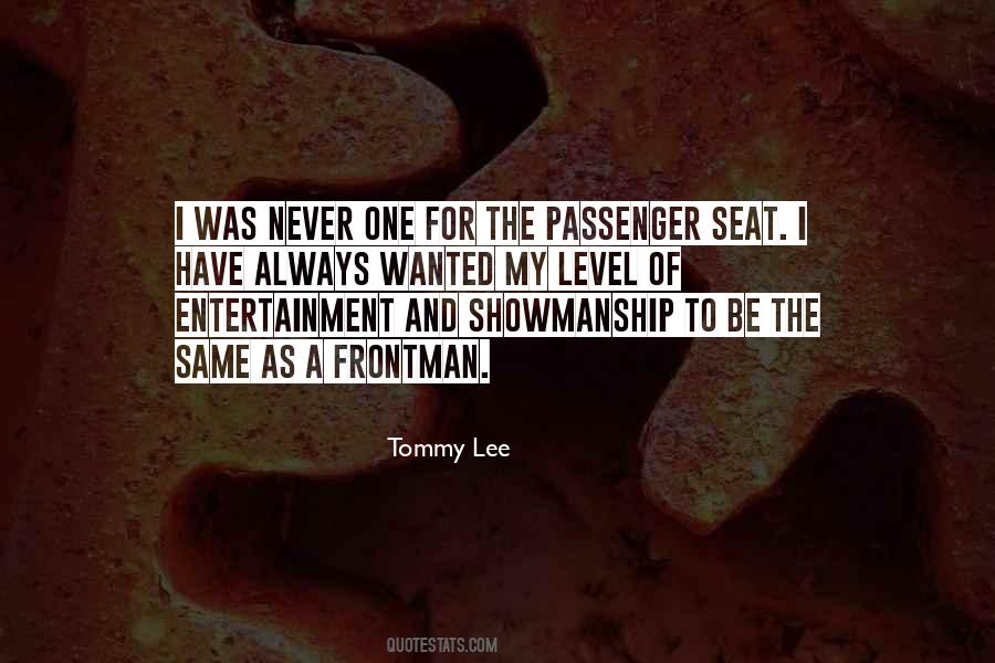 Quotes About Passenger Seat #923431