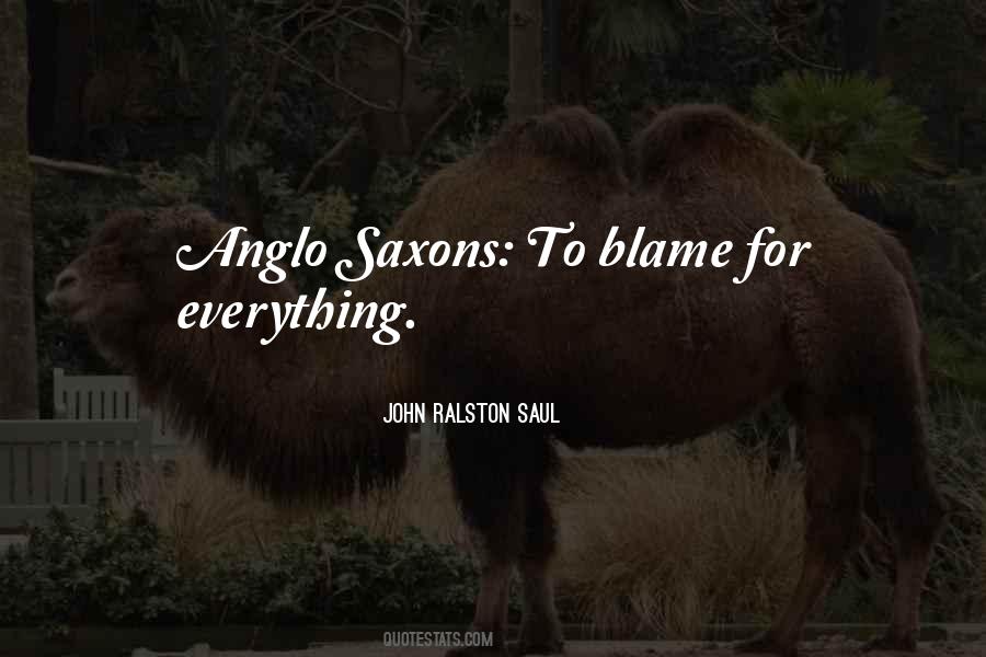 Quotes About Anglo Saxons #315476