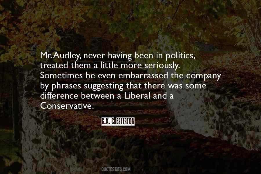 Quotes About Conservative Politics #127107
