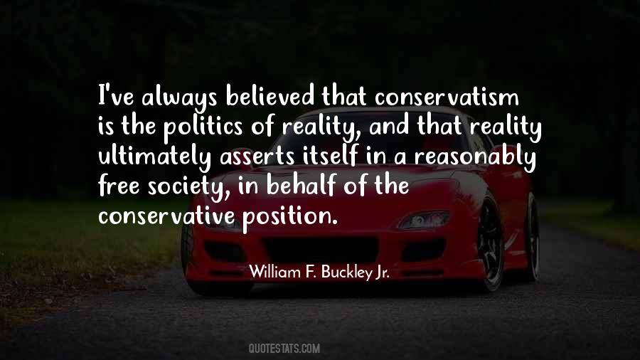 Quotes About Conservative Politics #412309