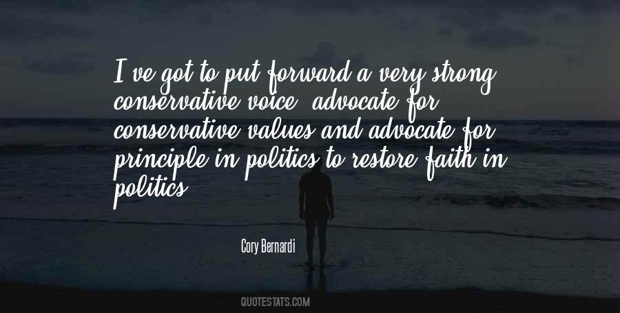 Quotes About Conservative Politics #437103