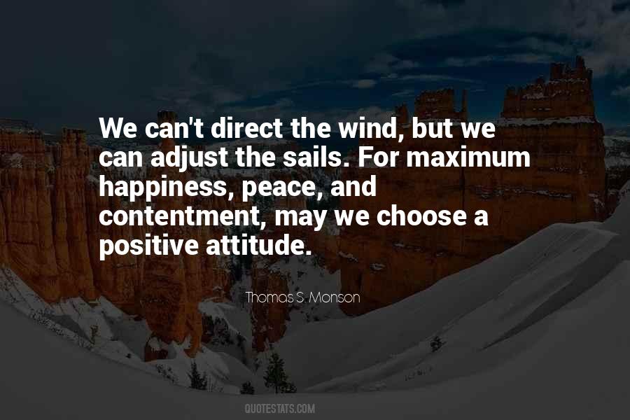 Happiness Positive Attitude Quotes #1114167