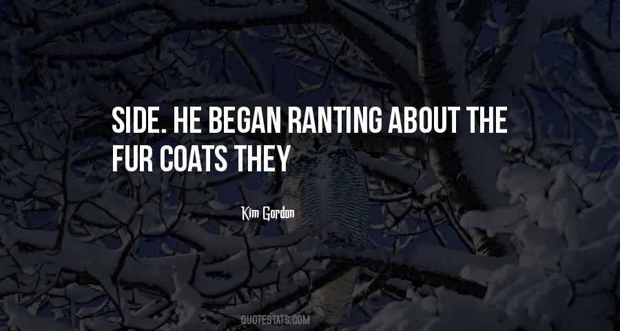 Quotes About Coats #1093903