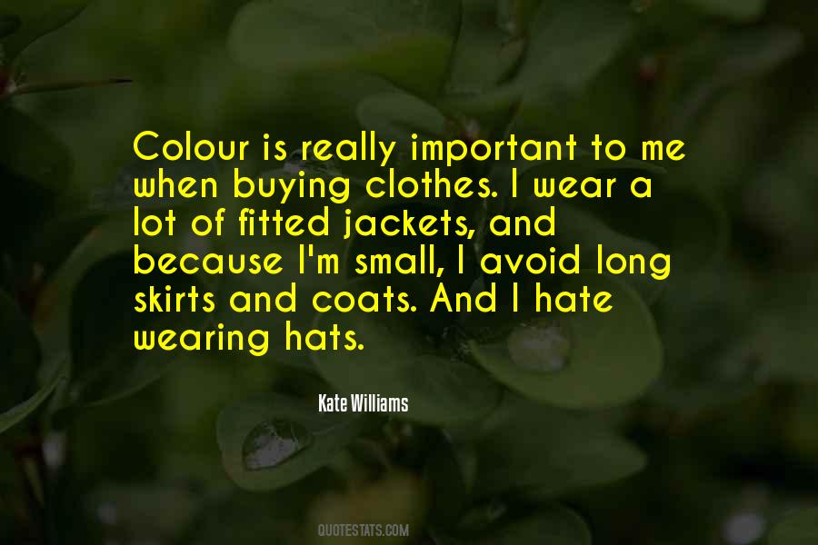 Quotes About Coats #1749252