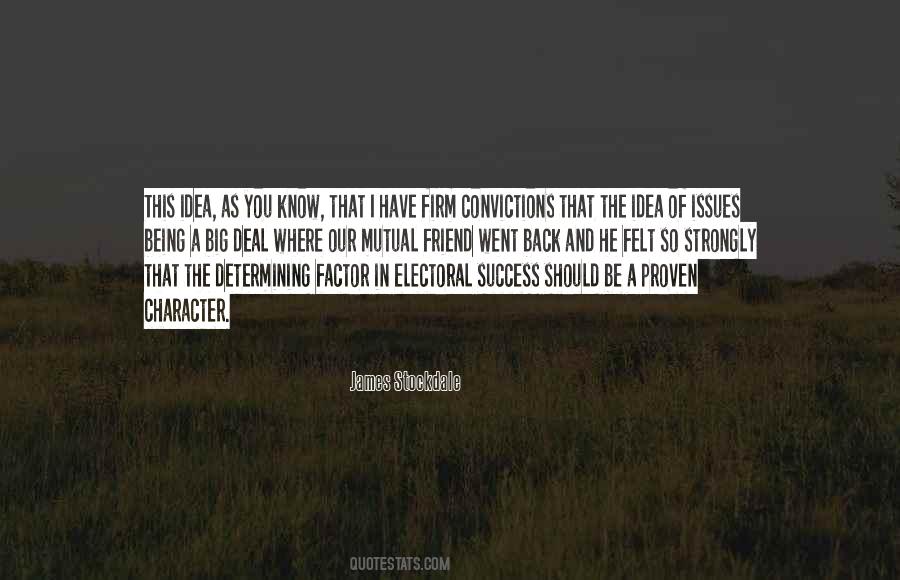 Quotes About Convictions #1343329