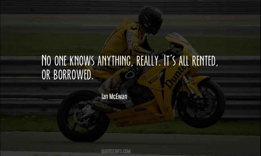 Quotes About Borrowed Things #55337