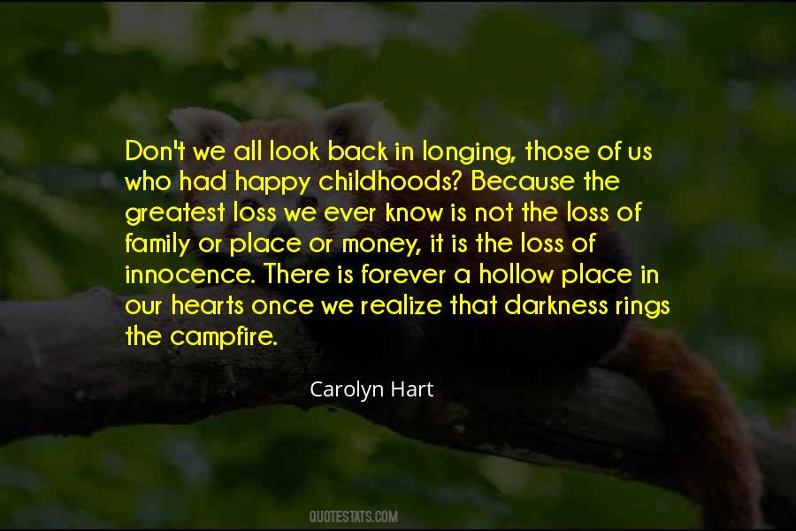 Quotes About Loss Of Childhood #245443