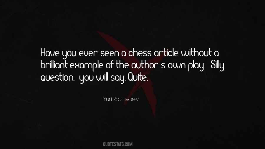 Brilliant Author Quotes #492314