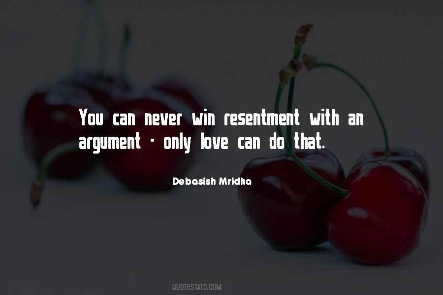Love Argument Quotes #1518530