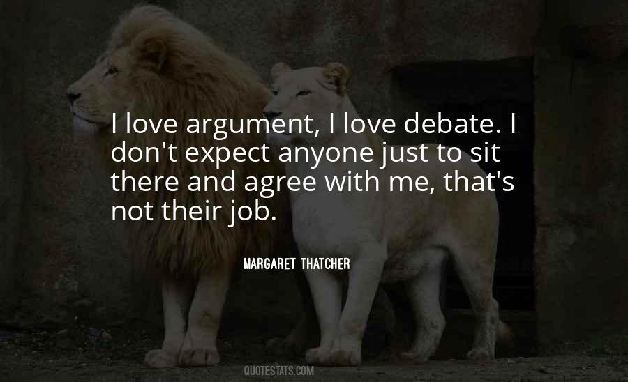 Love Argument Quotes #45082