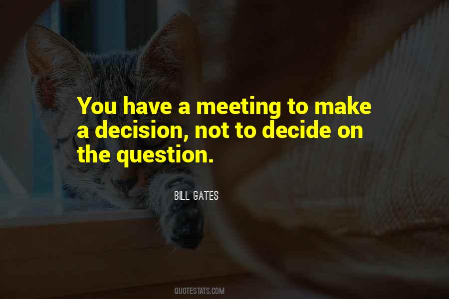 Quotes About A Meeting #1177535