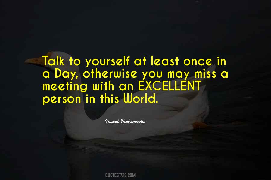 Quotes About A Meeting #1390889